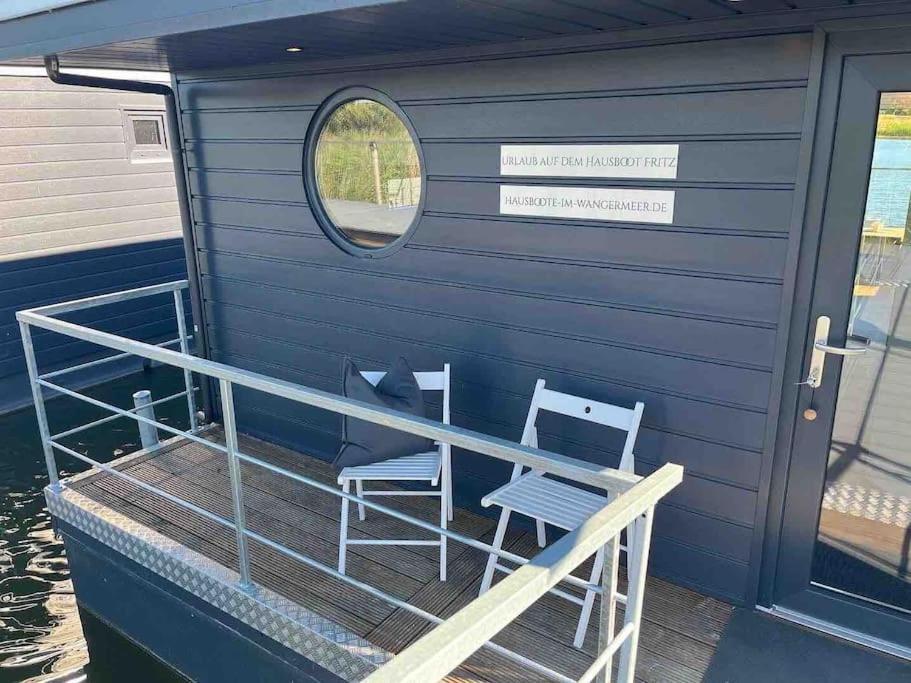 Hausboot Fritz Im Wangermeer Schillig Eksteriør bilde